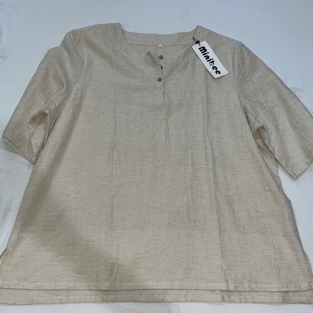NEW minibee cotton/linen top/dress